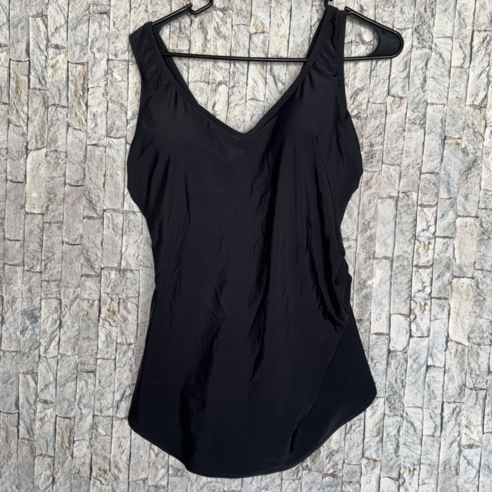 Swimsuits For All Black One Piece Swimsuit 18